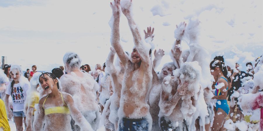 Een onvergetelijke schuimparty? Dit zijn dé ingrediënten!