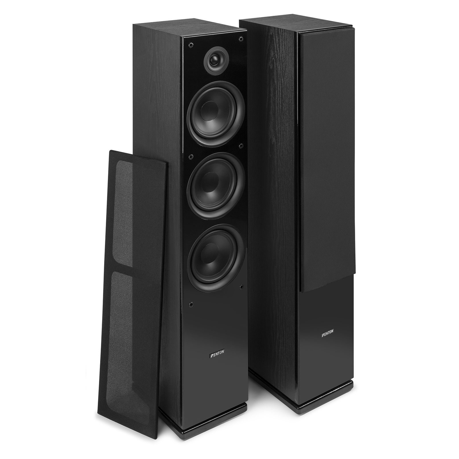 Retourdeal - Fenton SHF80B hifi speakers 3x 6.5" - 500W - Zwart