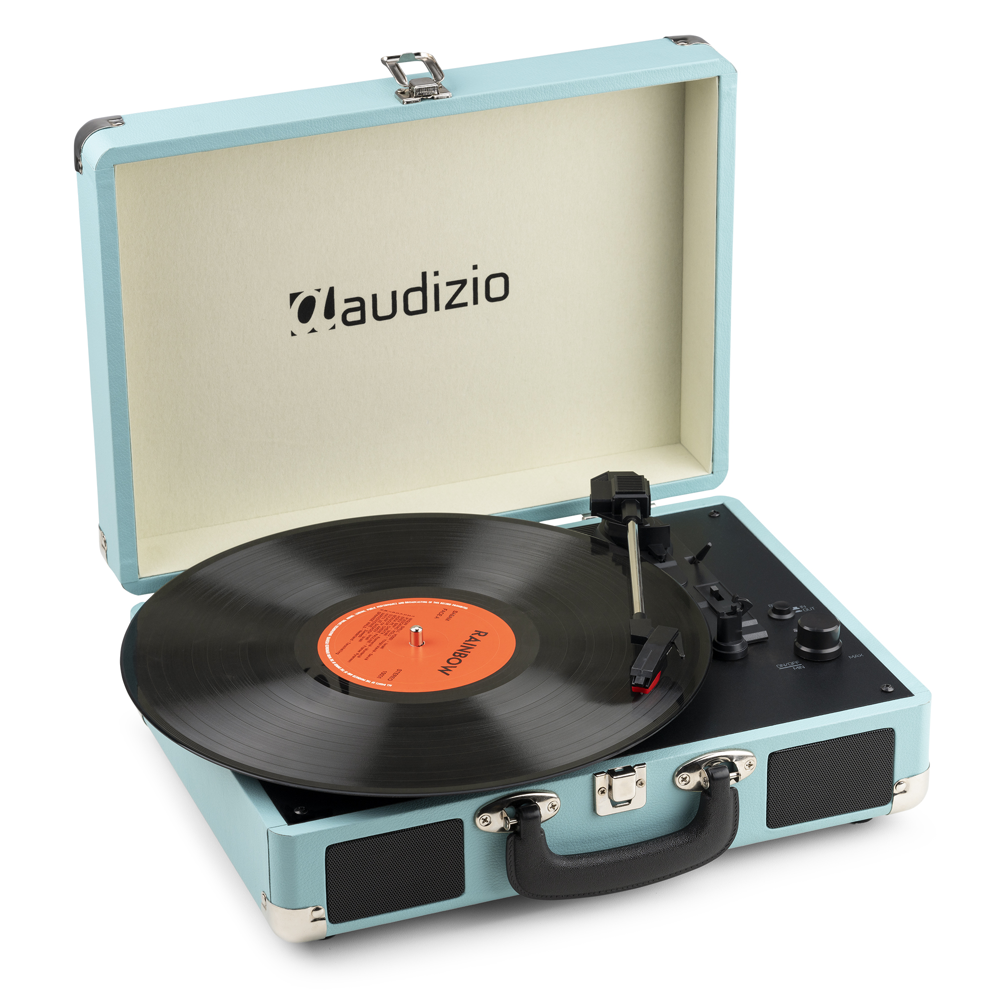 Audizio RP116BL retro platenspeler met Bluetooth - Platenspeler in