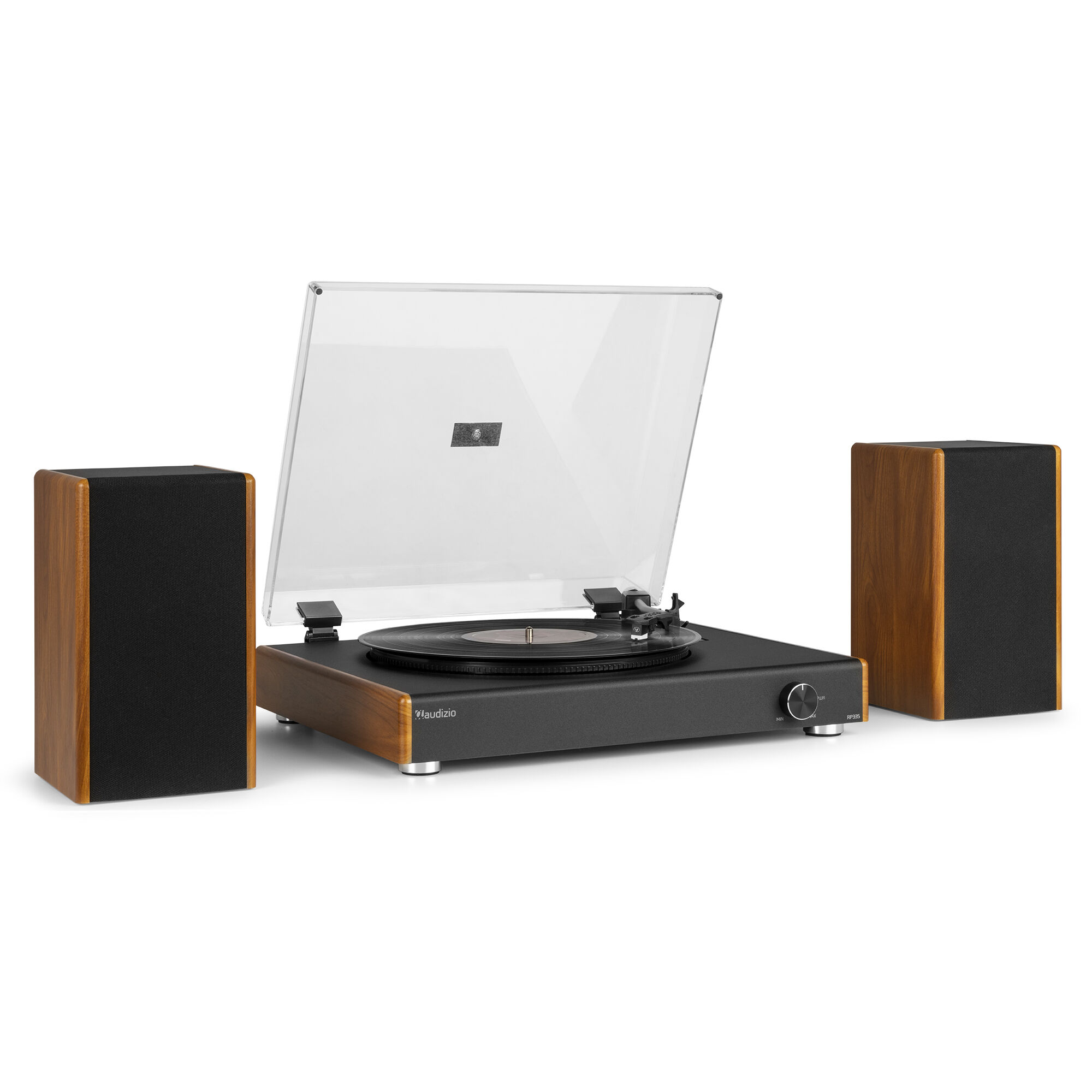 Audizio Retourdeal -  RP335 retro platenspeler met boxen - Bluetooth