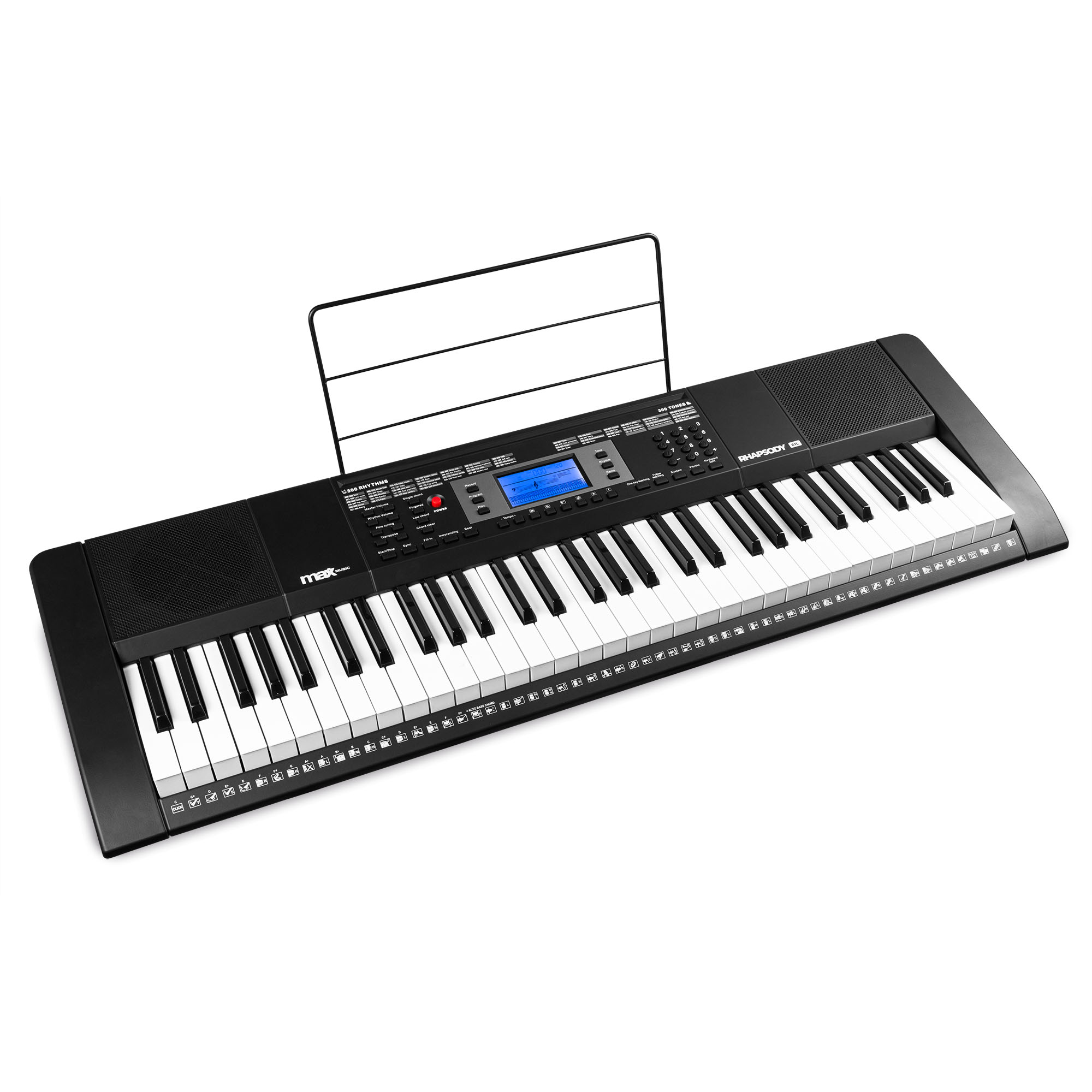 MAX Rhapsody61L keyboard met 61 lichtgevende toetsen - MIDI keyboard -