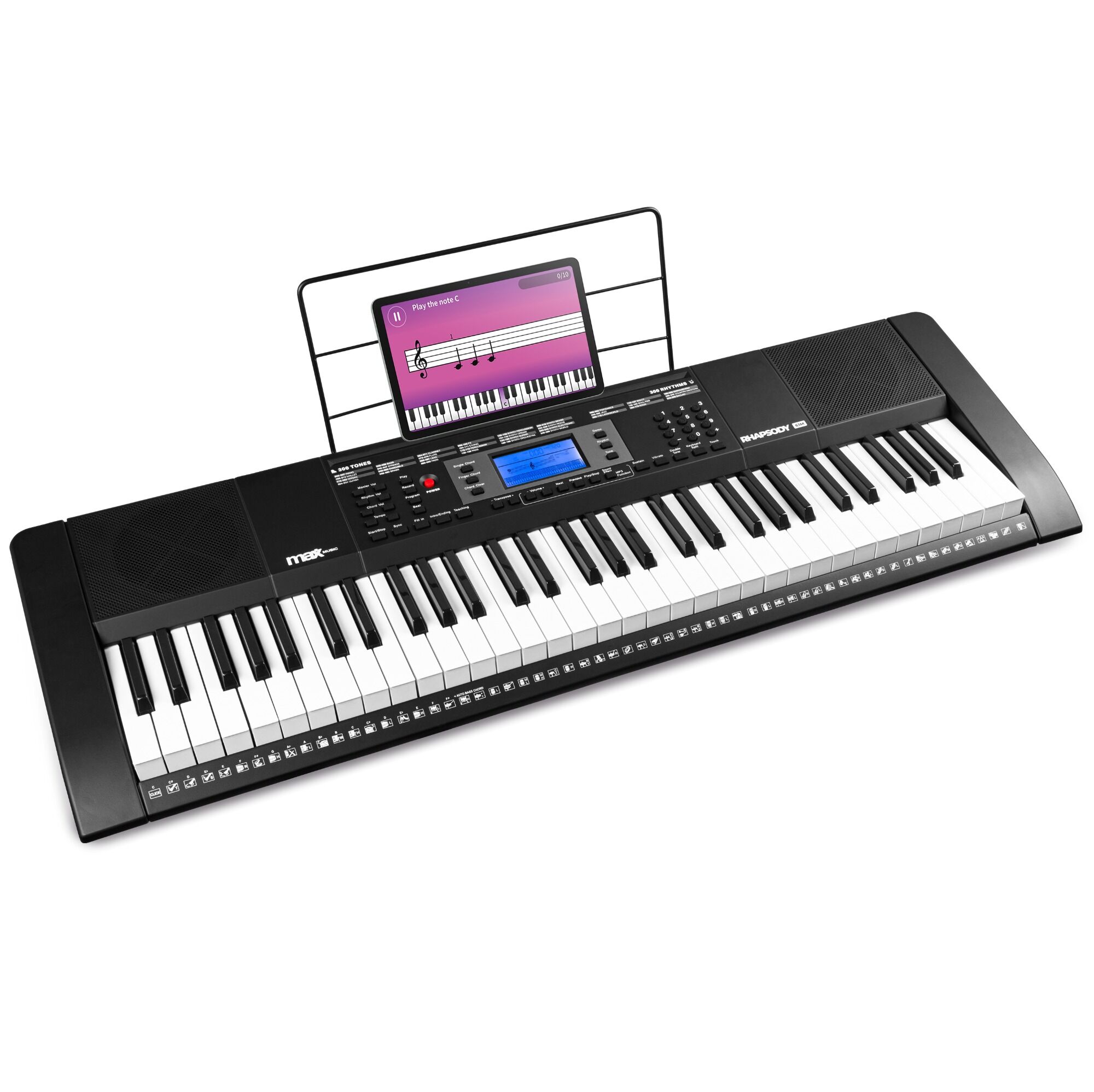 Retourdeal - MAX Rhapsody61M keyboard piano met 61 aanslaggevoelige