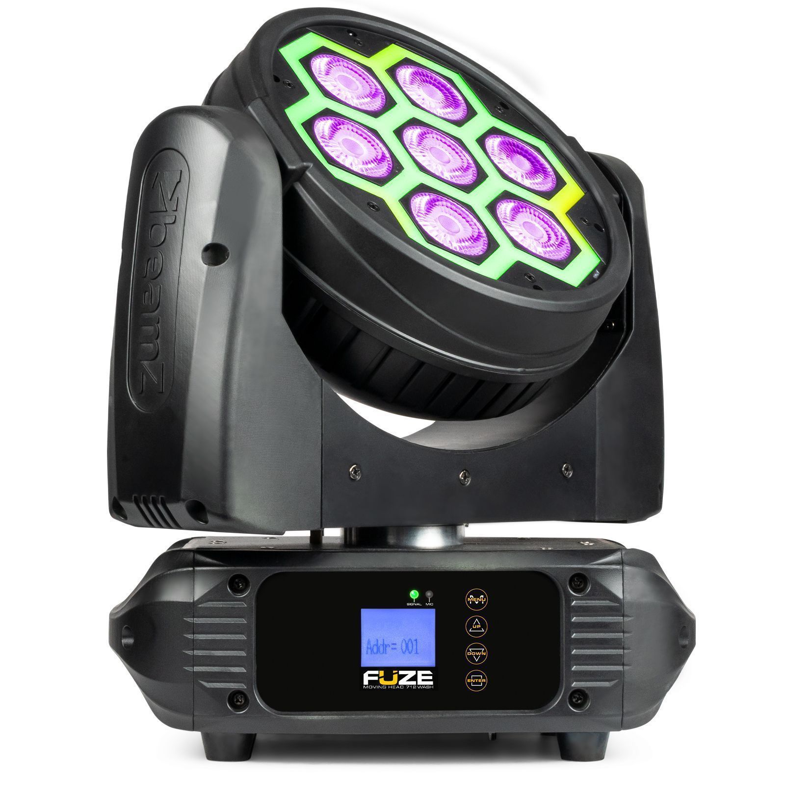 Retourdeal - BeamZ FUZE712 wash moving head met SMD LED effect