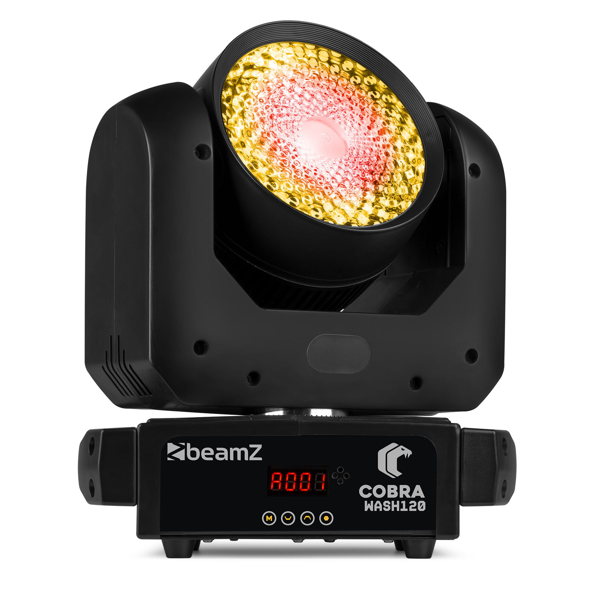 Retourdeal - BeamZ Cobra Wash120 moving head met LED ring - RGBW -