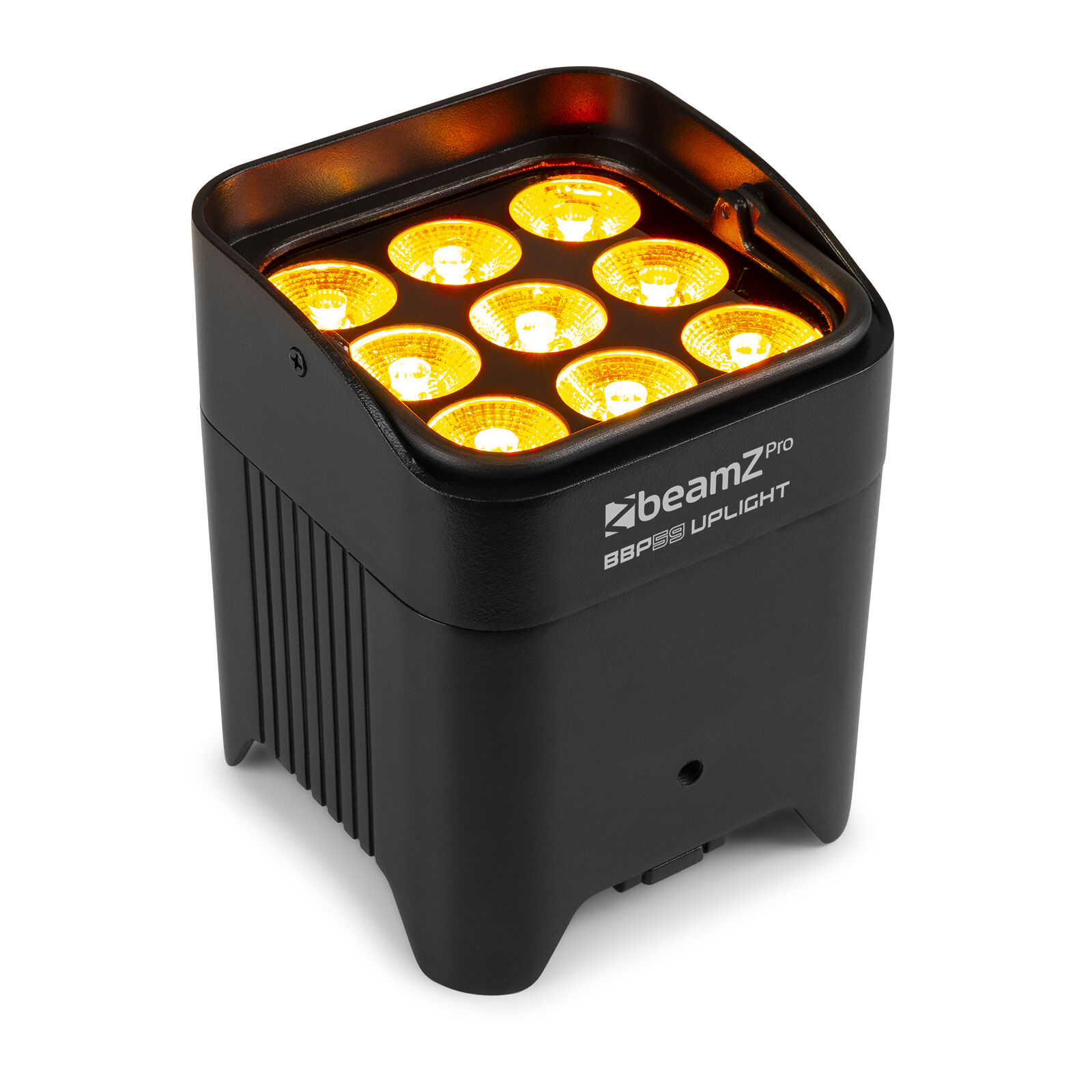 Retourdeal - BeamZ Professional BBP59 uplight - 9x multicolor LED's &