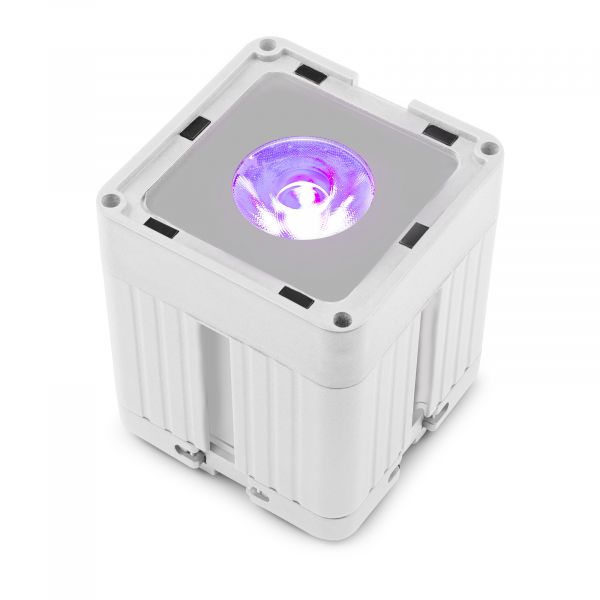 Retourdeal - Beamz Professional KUBE20WH - IP65 - RGBWA-UV - Uplight