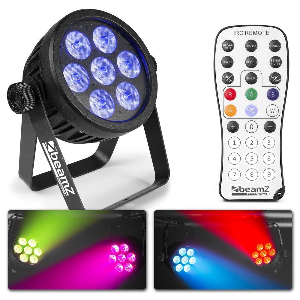 Retourdeal - BeamZ BAC500 aluminium LED ProPar met 7x 14W LED&apos;s