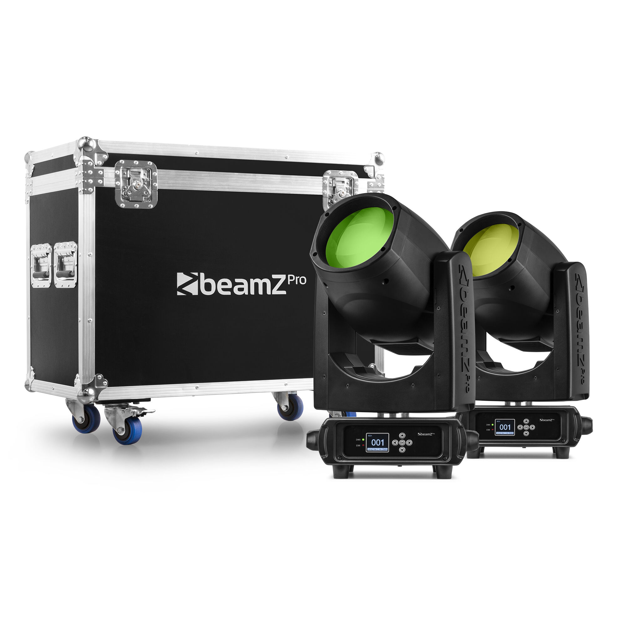 BeamZ Professional Tiger 9R beam moving head set van 2 stuks in