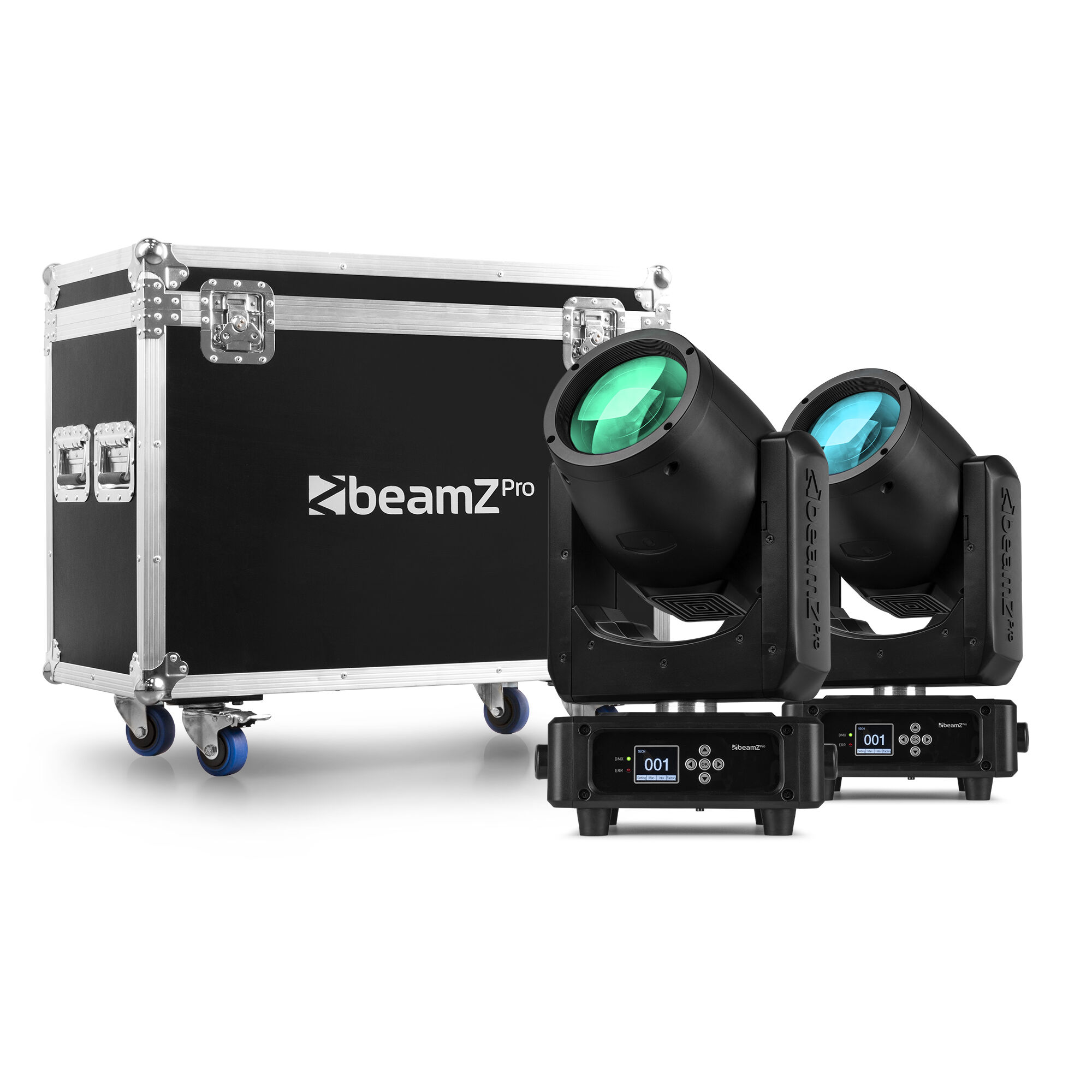 BeamZ Professional Tiger 7RC beam moving head set van 2 stuks in