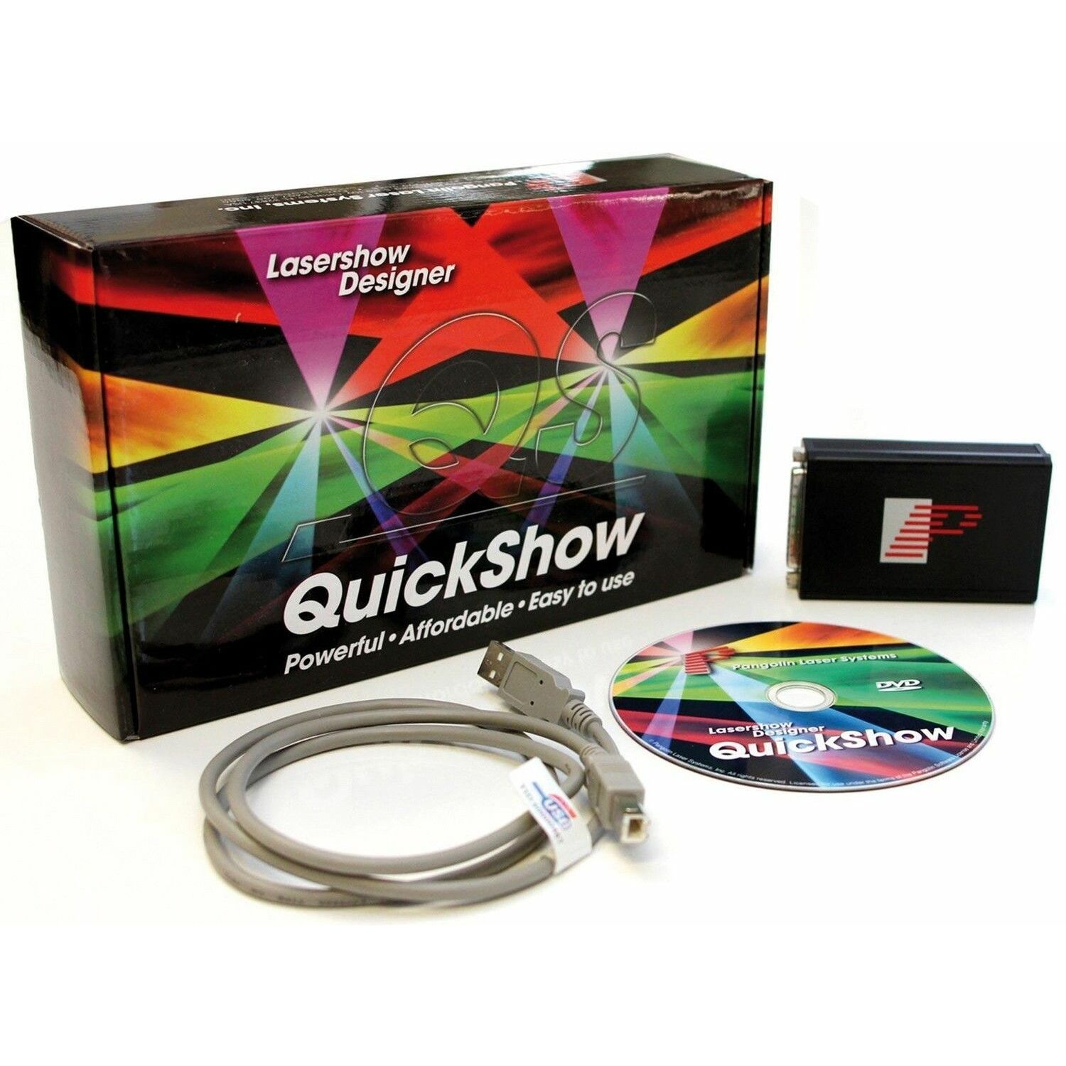 Retourdeal - Pangolin Quickshow Flashback 3 - ILDA laser software