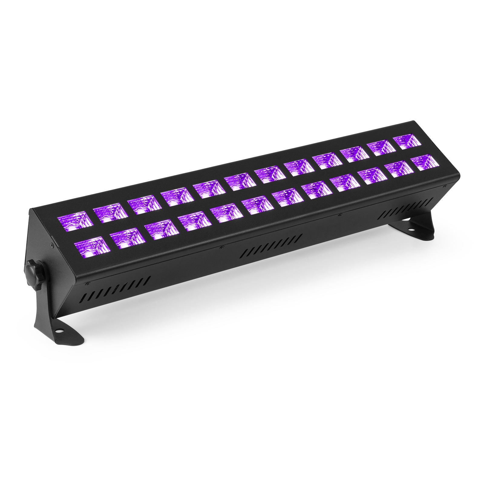 Retourdeal - BeamZ BUV243 blacklight bar - 24 x 3 Watt UV LED&apos;s - DMX