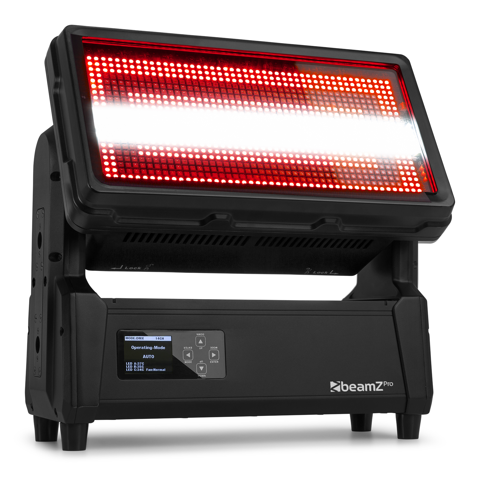 Retourdeal - BeamZ Professional NUKE2 - LED blinder-combi - IP65