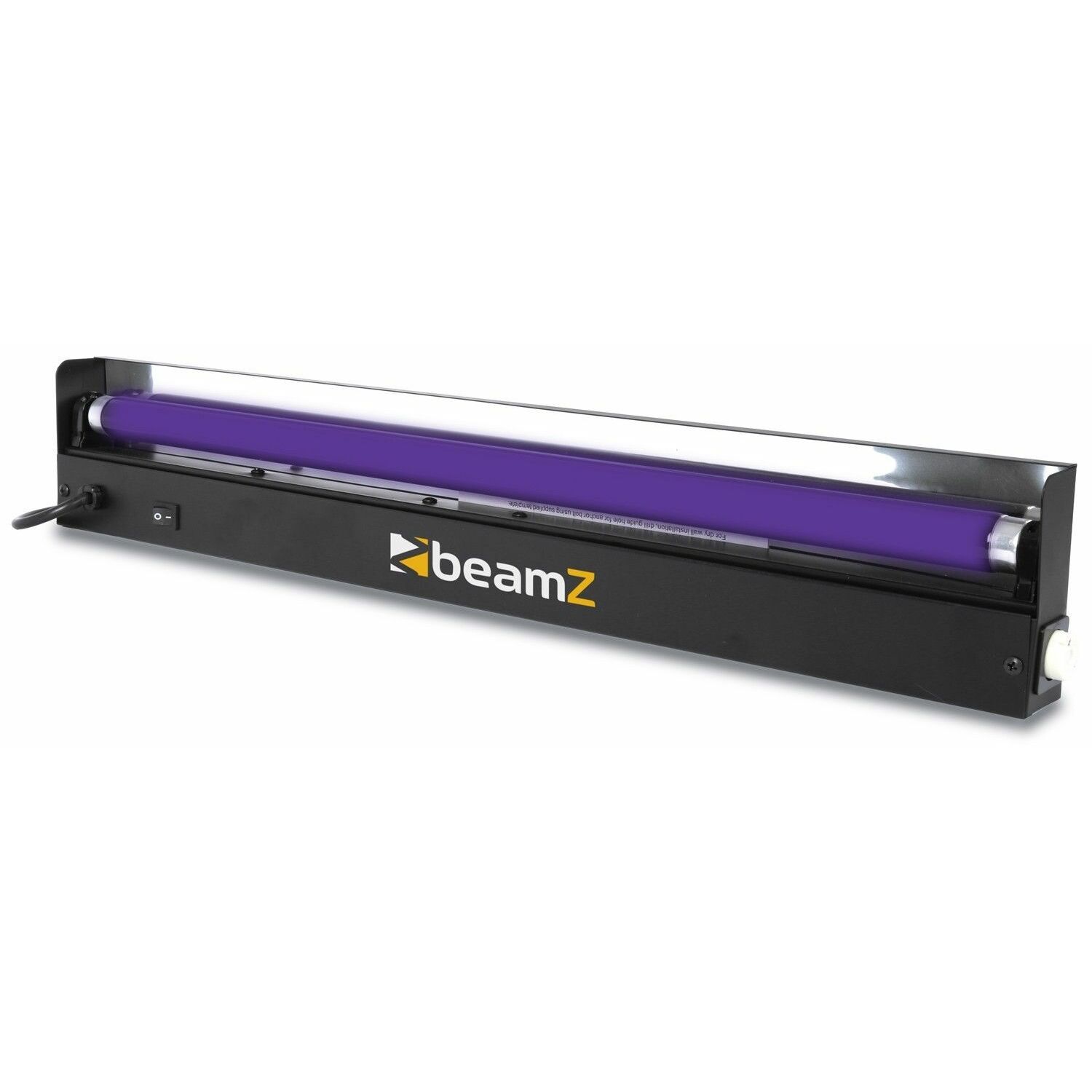 Retourdeal - BeamZ Blacklight / UV TL buis 60cm met armatuur