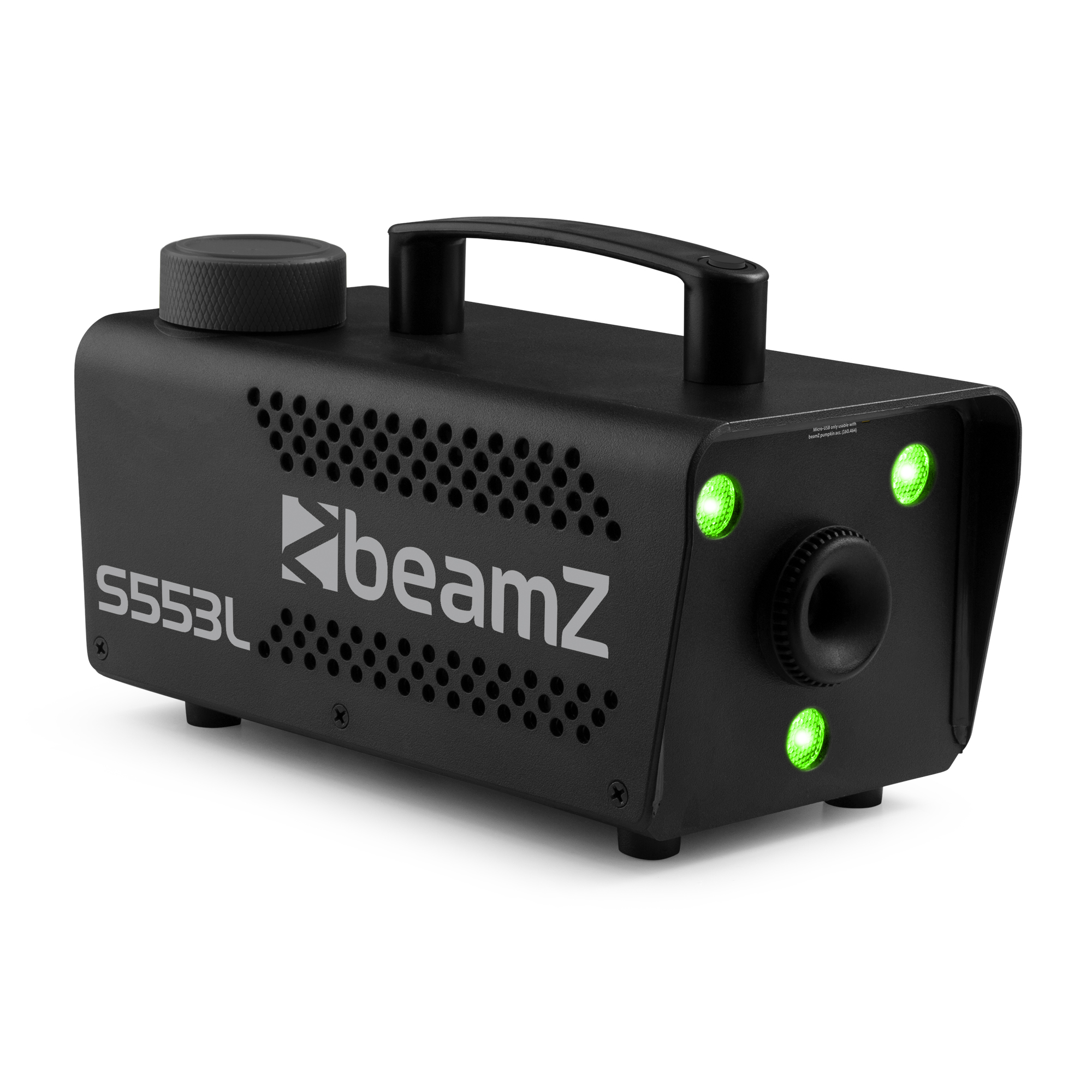 Retourdeal - BeamZ S553L Rookmachine met 3x RBG LED's en draadloze