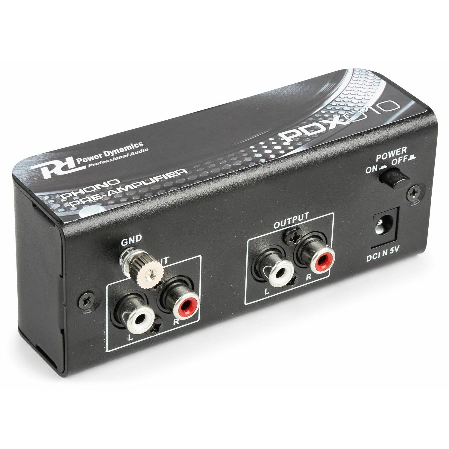 Retourdeal - Power Dynamics PDX010 Phono voorversterker met RIAA