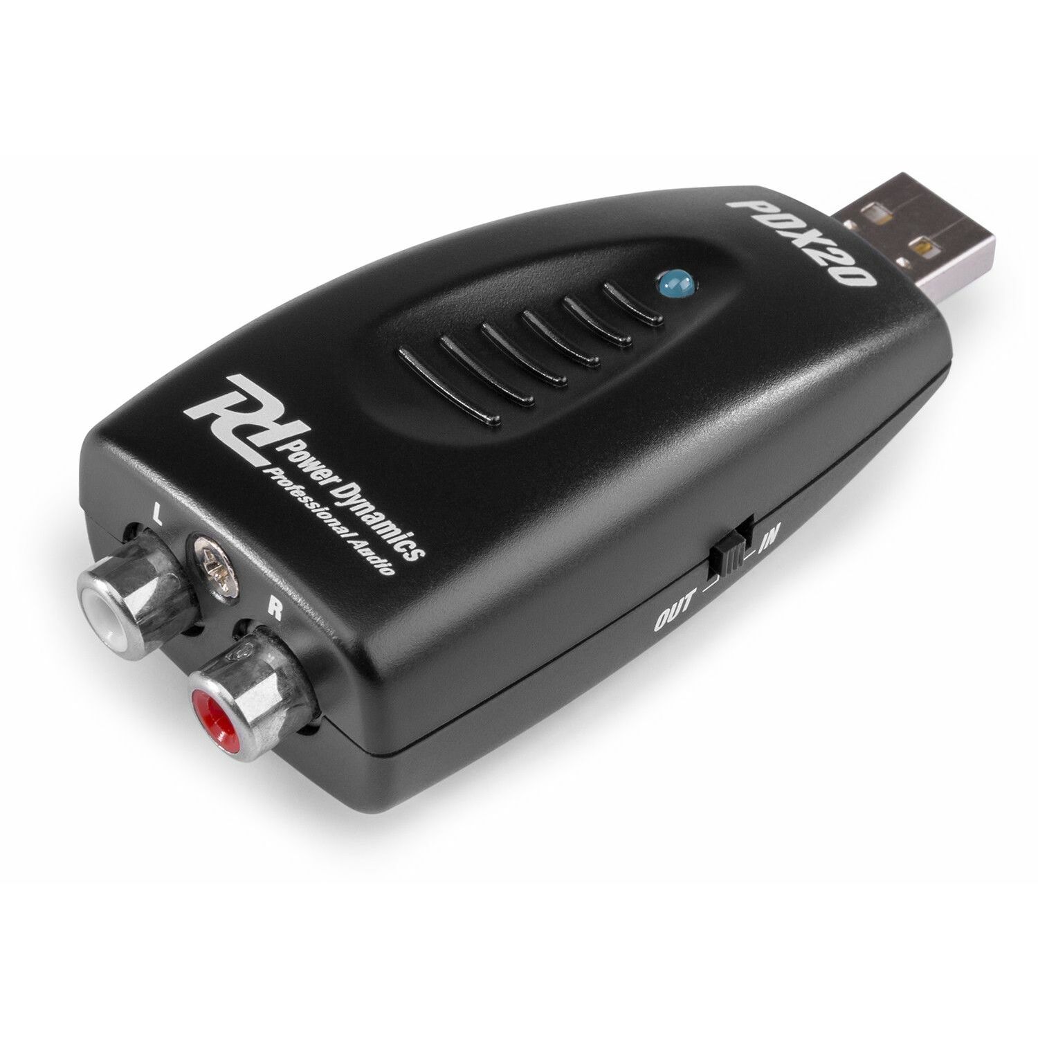 Retourdeal - Power Dynamics PDX20 digitaal / analoog converter USB -