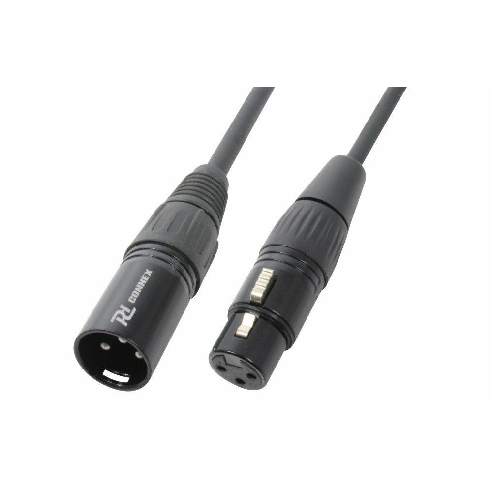 Retourdeal - PD Connex Signaalkabel XLR male/female 3-pins - 12 meter