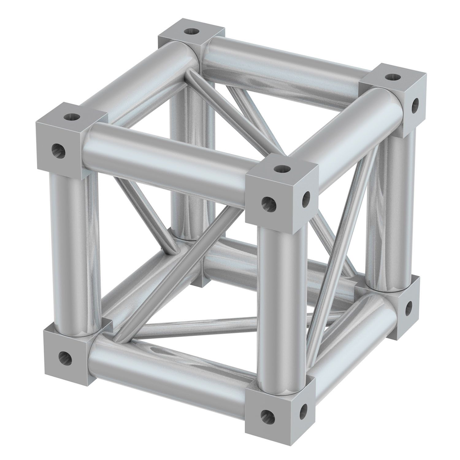 BeamZ Truss P30-MCB - 6-weg multi hoekstuk connection box