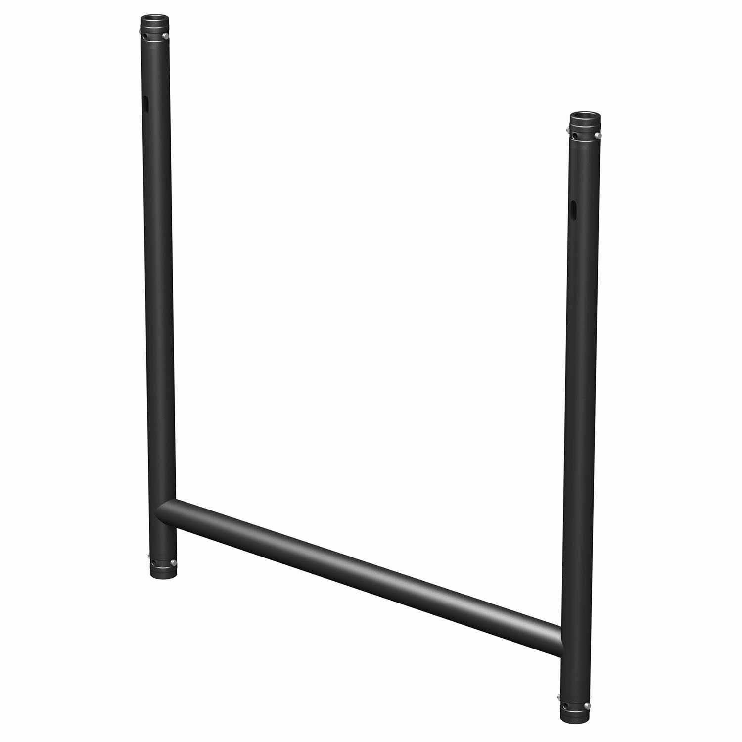 Retourdeal - BeamZ Truss H-downrigger P30 - 100kg max. - Zwart