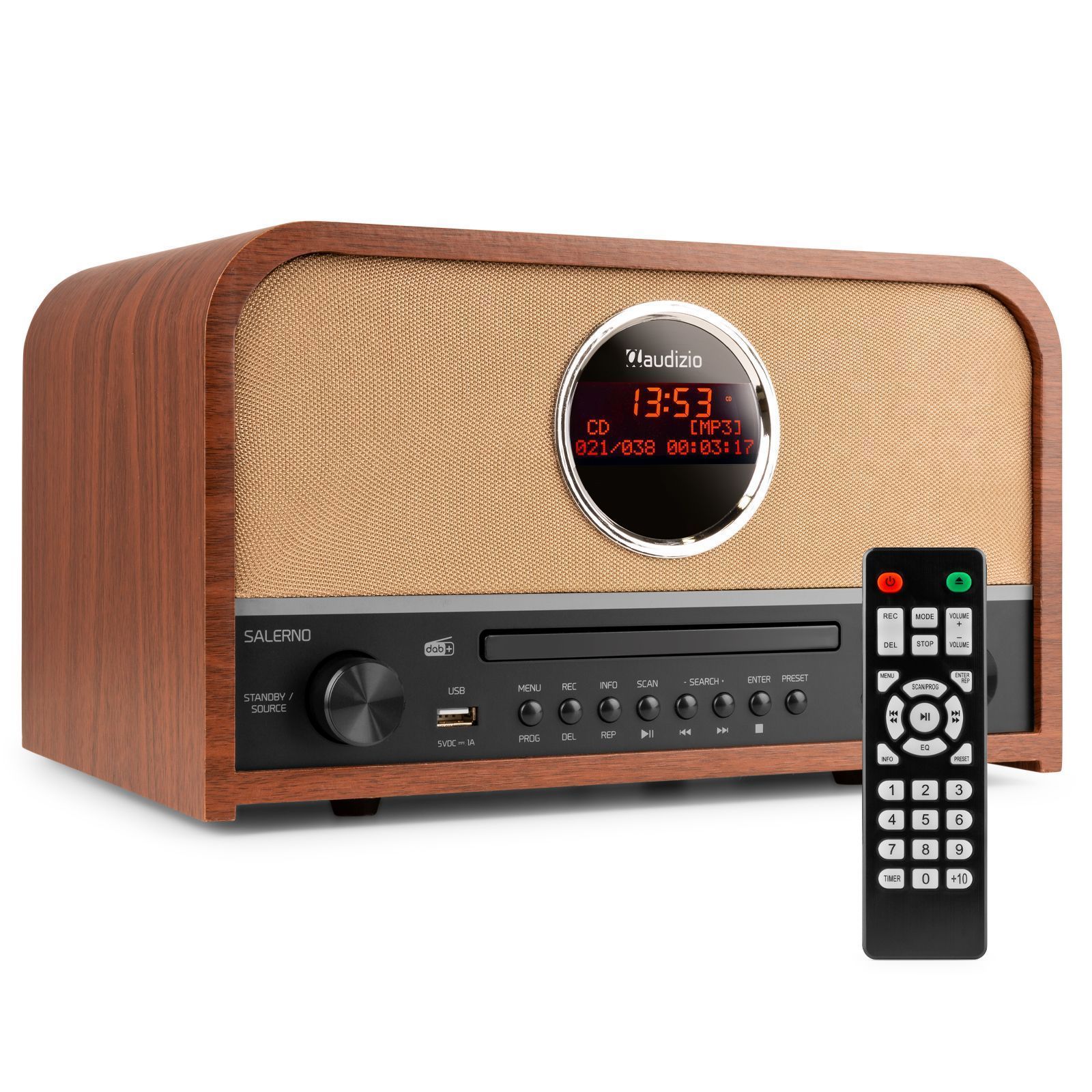 Audizio Salerno stereo radio met CD Bluetooth en mp3 speler kopen?