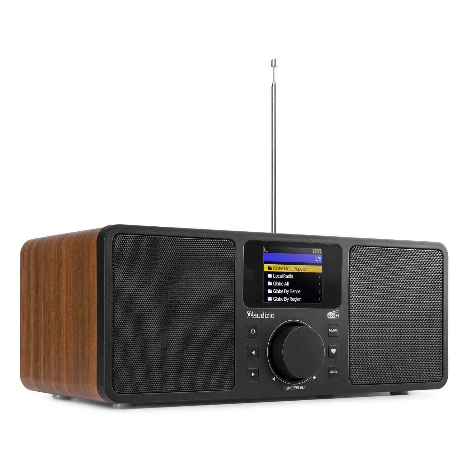 Vertolking conjunctie Schaap Audizio Rome DAB radio, internet radio met wifi + Bluetooth - Hout kopen?