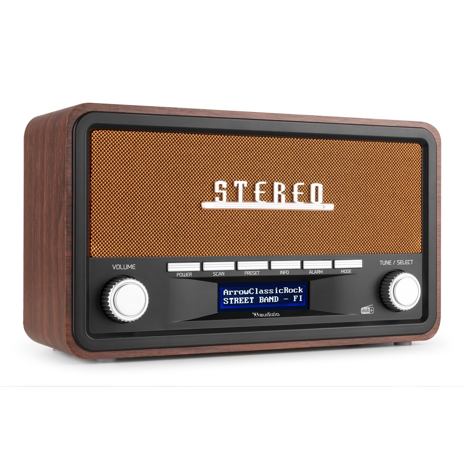 knuffel Maak leven eeuw Audizio Foggia retro DAB+ radio met Bluetooth - Stereo draagbare radio met  alarm - 50W - Koper kopen?