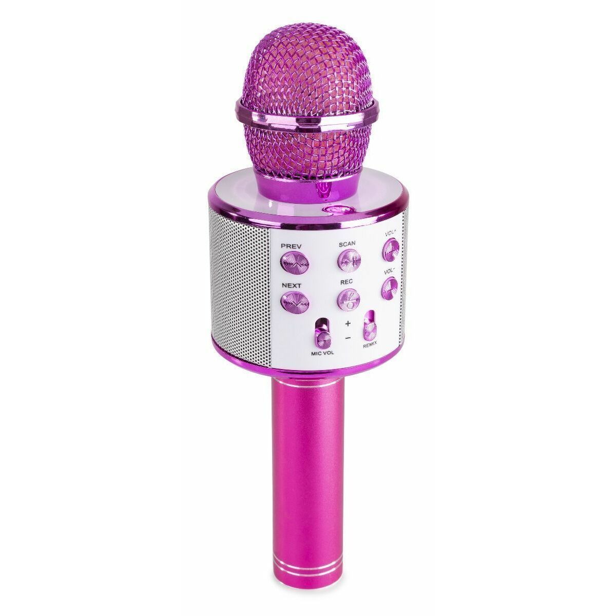 MAX KM01 Karaoke microfoon met speaker, Bluetooth & - Roze kopen?