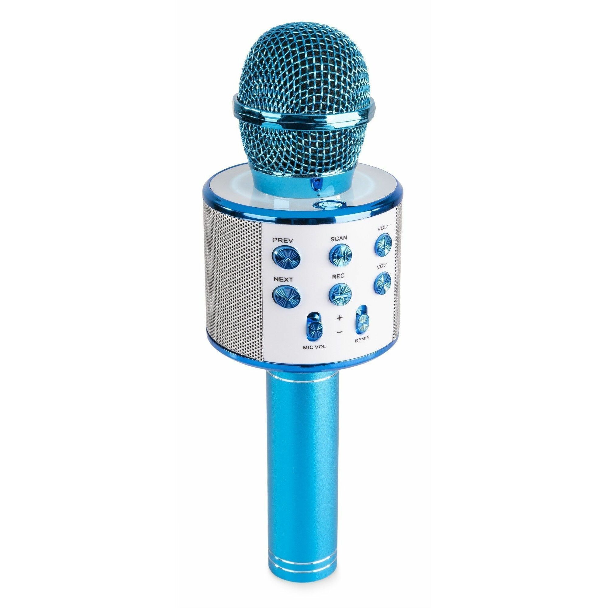 MAX KM01 microfoon speaker, Bluetooth & mp3 - Blauw kopen?