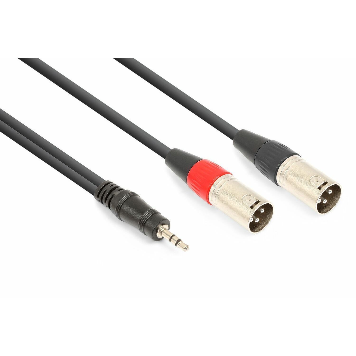Vonyx telefoon of laptop kabel voor - jack naar 2x XLR (m) - meter kopen?
