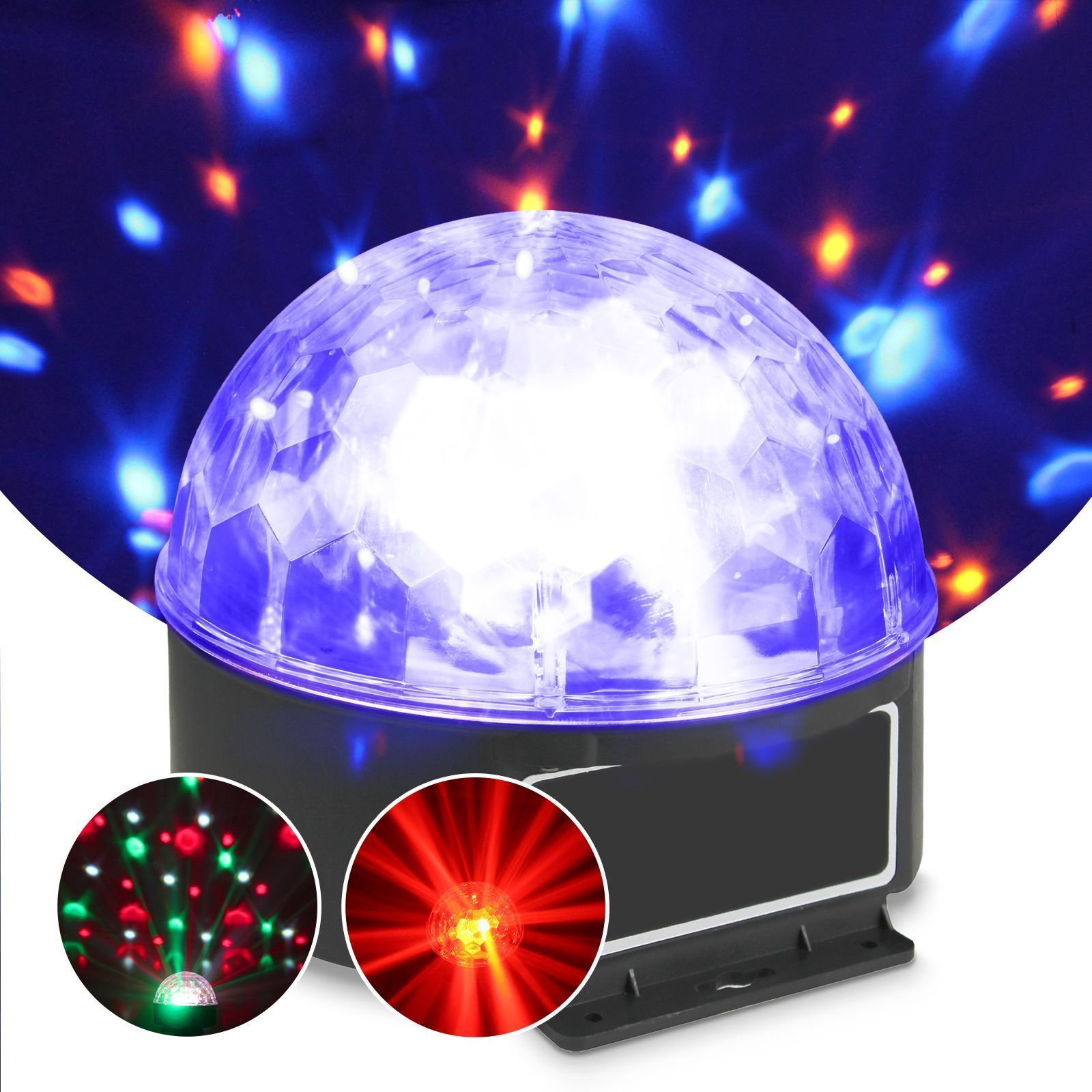 bende zoon magnetron Max Magic Jelly Ball discolamp met 6 felle en gekleurde LED's kopen?