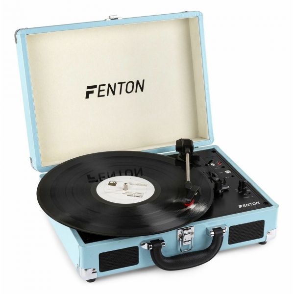 Luxe Vaag pit Fenton RP115 'hippie' koffer platenspeler met Bluetooth & USB kopen?