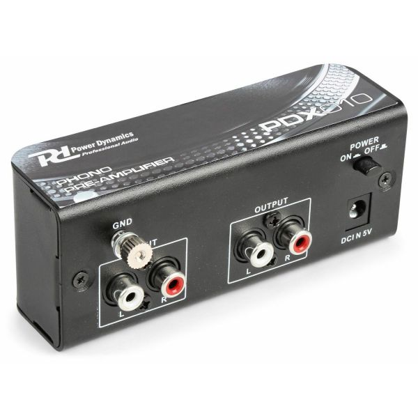 Phono voorversterker kopen? Power Dynamics PDX010 RIAA correctie!
