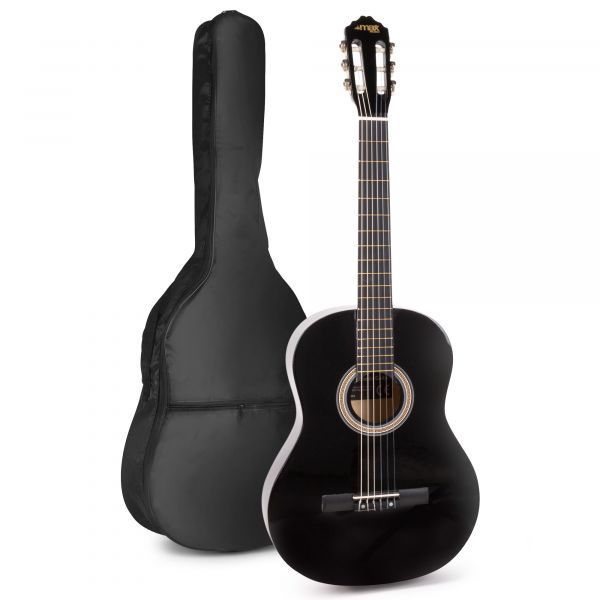 abces hardware ruw MAX SoloArt klassieke akoestische gitaar (39") starterset - Zwart kopen?