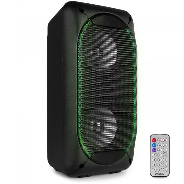 Hoopvol lont Manoeuvreren Fenton SBS60 Bluetooth speaker 50W met LED en mp3 speler kopen?