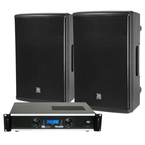 kalmeren Toestand Stroomopwaarts Power Dynamics geluidsinstallatie met 2x PD412P 12" speakers kopen?