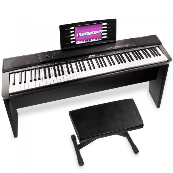 onenigheid les Winkelcentrum MAX KB6W digitale piano met 88 toetsen, meubel en bankje kopen?