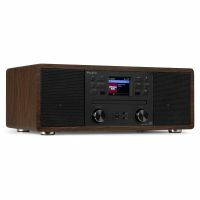 Audizio Avola alles-in-één wifi radio - Internet radio met CD-speler, DAB, FM en Bluetooth - Houtlook