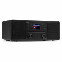 Retourdeal - Audizio Avola alles-in-één wifi radio - Internet radio met CD-speler, DAB, FM en Bluetooth - Zwart