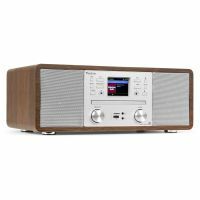 Audizio Avola alles-in-één wifi radio - Internet radio met CD-speler, DAB, FM en Bluetooth - Zilver