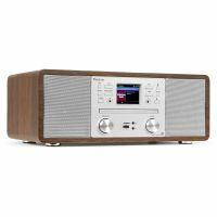 Retourdeal - Audizio Avola alles-in-één wifi radio - Internet radio met CD-speler, DAB, FM en Bluetooth - Zilver