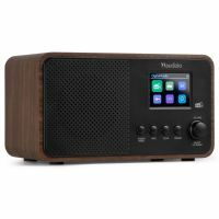 Retourdeal - Audizio Avio DAB radio - Radio met FM, DAB+, Bluetooth en USB - Houtlook 