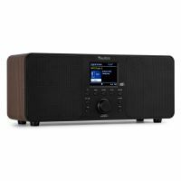 Audizio Genua DAB radio - DAB+ radio met Bluetooth & wekkerradio - Incl. afstandsbediening - Houtlook