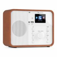 Audizio Nardo - DAB+ en internetradio met Bluetooth en FM - incl. afstandsbediening - Wit