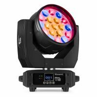 BeamZ MHL1912 wash moving head met 19x 12W LED's, zoom, 3 LED zones, etc.