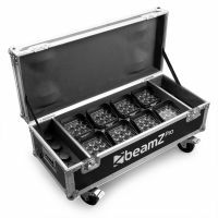 BeamZ Professional FCC12 Flightcase voor 8x BBP48 Uplights met oplaadfunctie