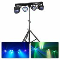 BeamZ Partybar2 lichtset - 2x LED par + 2x Derby incl. statief