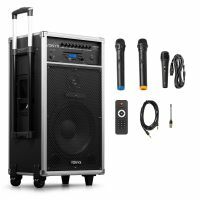 Retourdeal - Vonyx ST180 mobiele geluidsinstallatie met Bluetooth, CD en USB