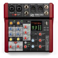 Retourdeal - Power Dynamics PDM-Y401 mixer - 4 kanaals mengpaneel met Bluetooth 