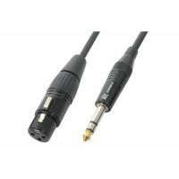 PD Connex XLR Female - 6.3mm Stereo jack kabel 1.5 meter