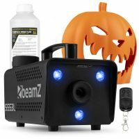 BeamZ Rookmachine Halloween - Pompoen met lichteffecten en 1 liter vloeistof - Voor Halloweenfeesten